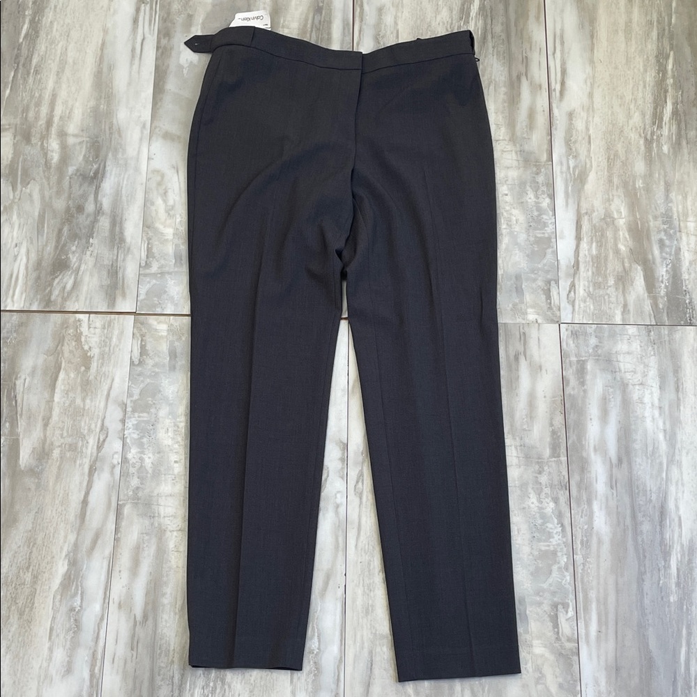 NWT Calvin Klein Highline Grey Pant 6